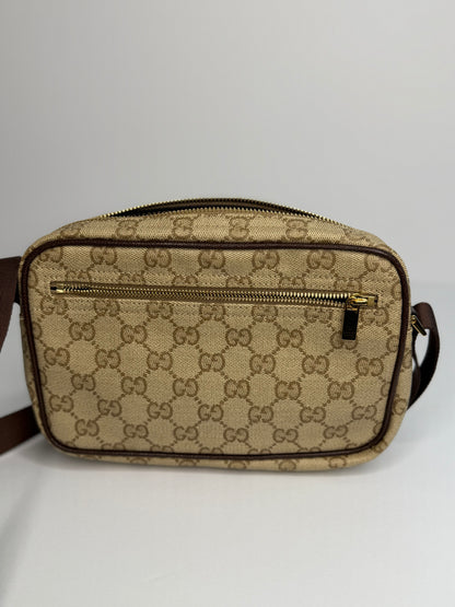 Pre-owned Gucci mini bag with Web crossbody