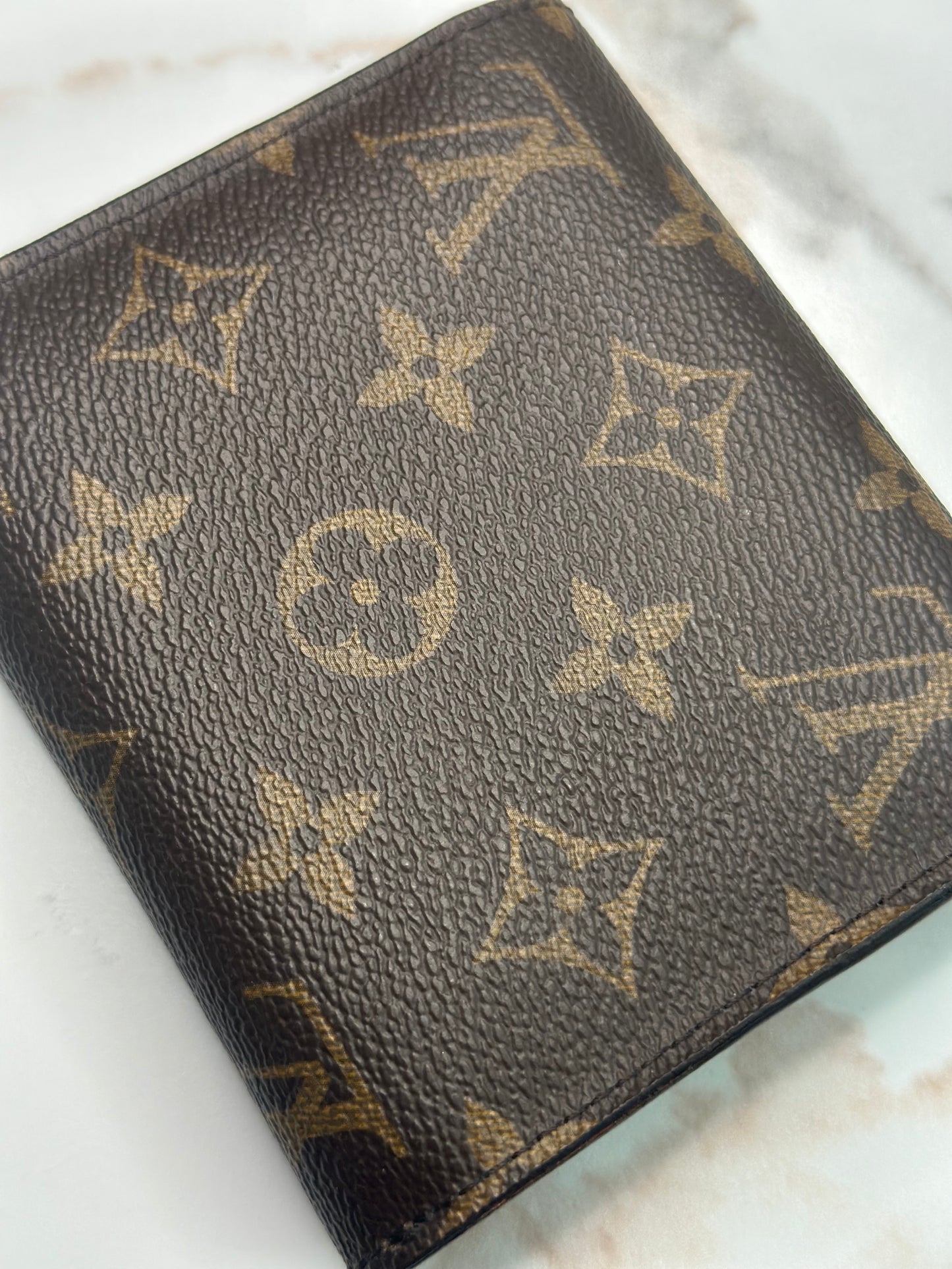 Pre-owned Louis Vuitton monogram canvas Ariane Wallet