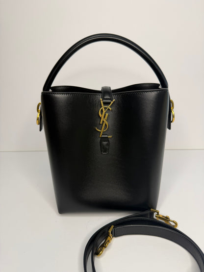 Pre-owned Saint Laurent Le 37 Small Bucket Bag two way tote
