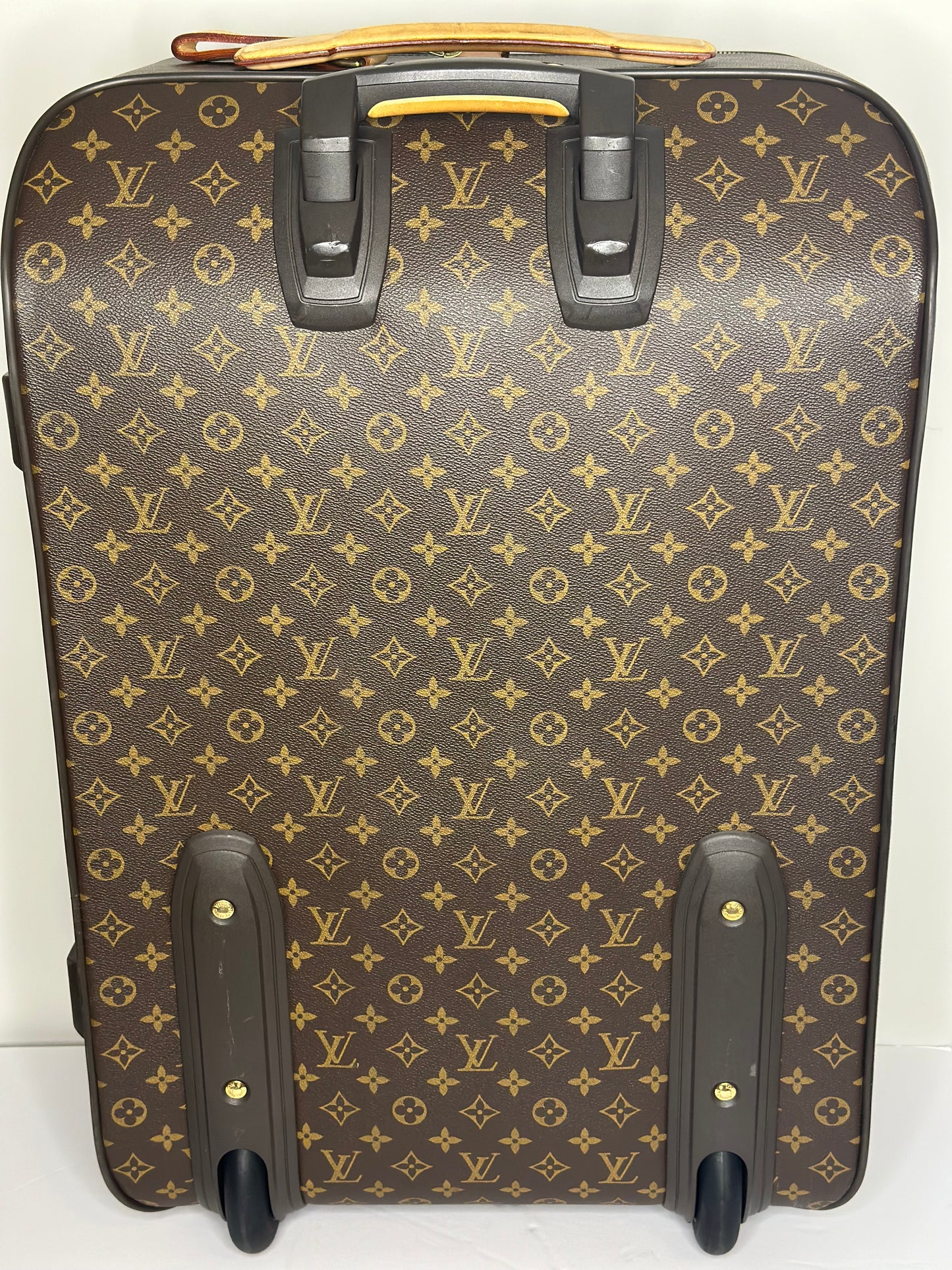 Pre-owned Louis Vuitton monogram canvas Pegase 65 rolling luggage