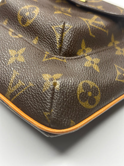 Pre-owned Louis Vuitton Monogram Partition Wristlet