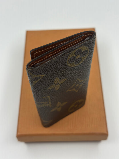 Pre-owned Louis Vuitton monogram canvas Multicles four key holder
