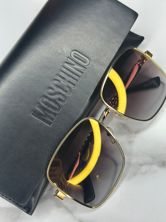 Pre-owned Moschino square sunglasses