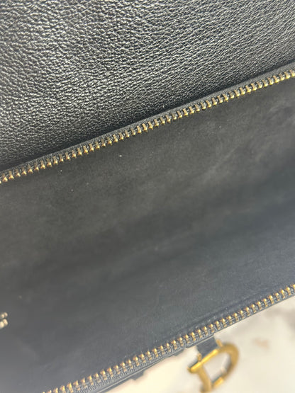 Pre-owned Christian Dior Saddle Double Pouch Crossbody Bag