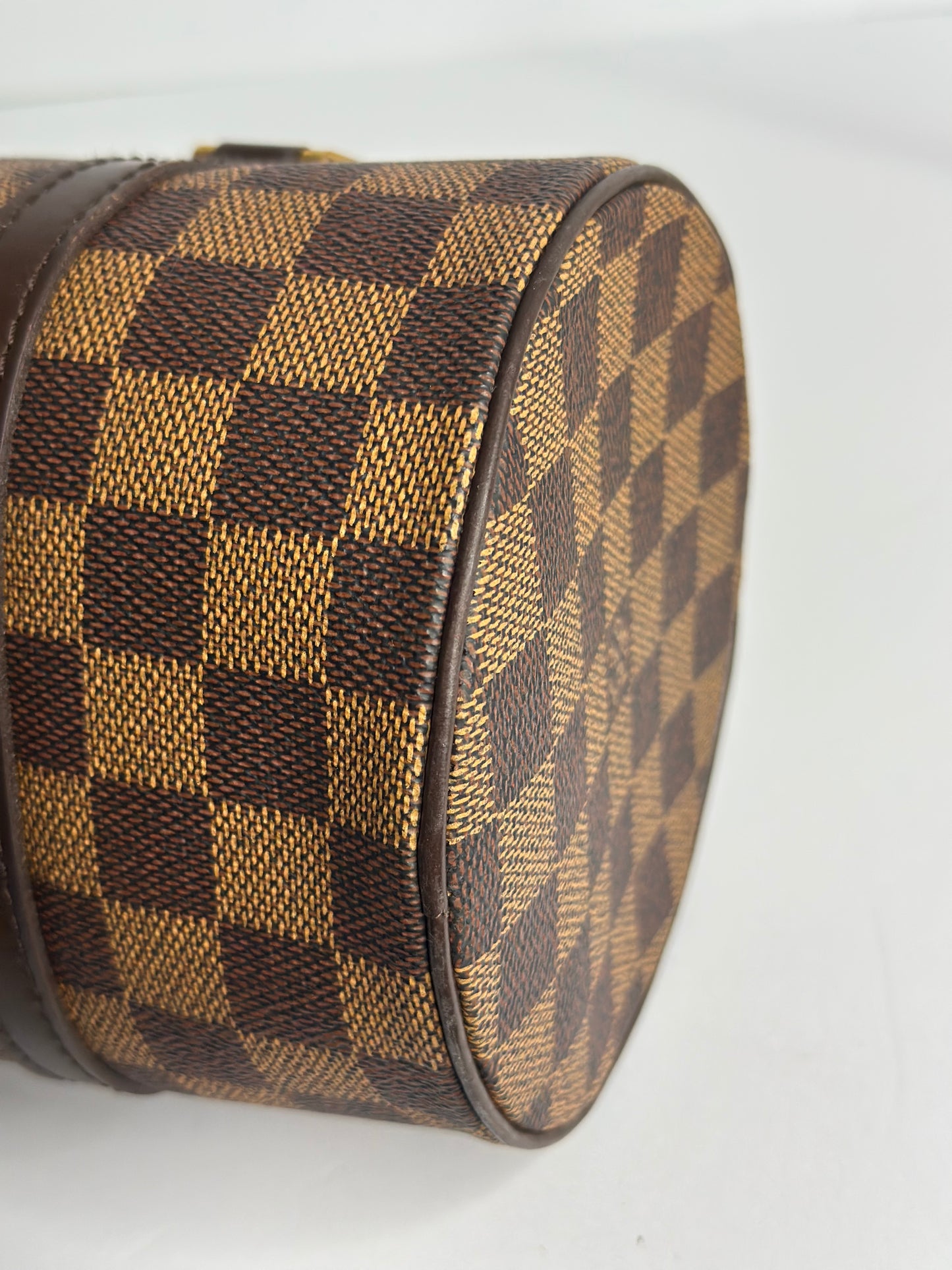 Pre-owned Louis Vuitton Damier Ebene Papillon 26 tote