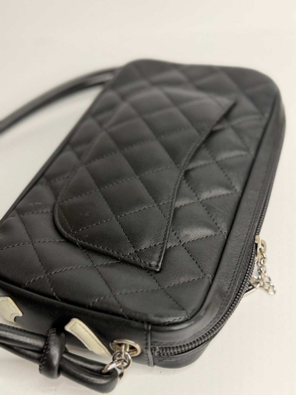 Pre-owned Chanel vintage Ligne Cambon pochette shoulder bag