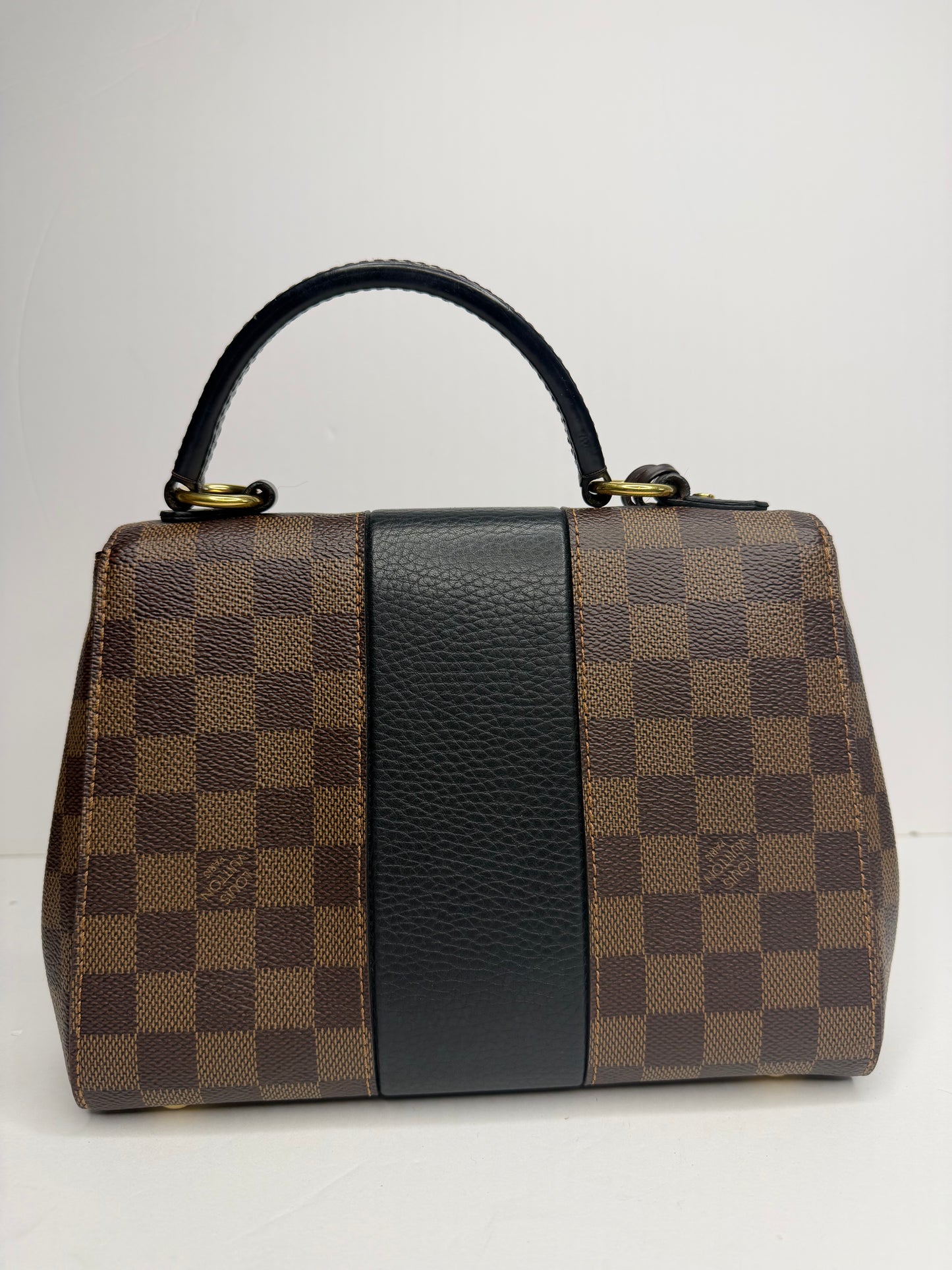 Pre-owned Louis Vuitton Damier Ebene bond street BB crossbody