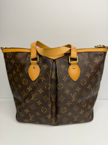 Pre-owned Louis Vuitton Monogram Palermo tote