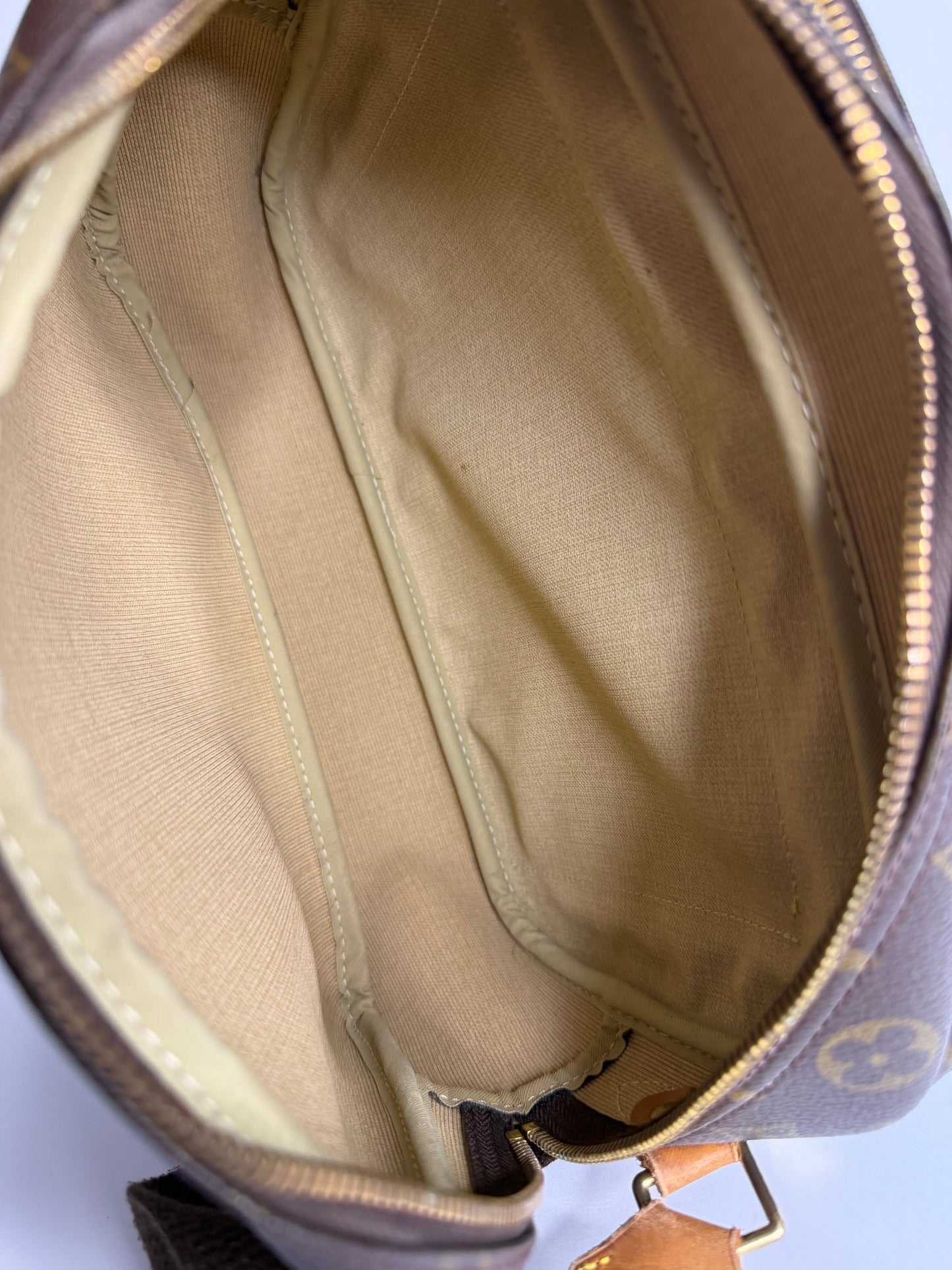 Pre-owned Louis Vuitton monogram, canvas reporter PM messenger