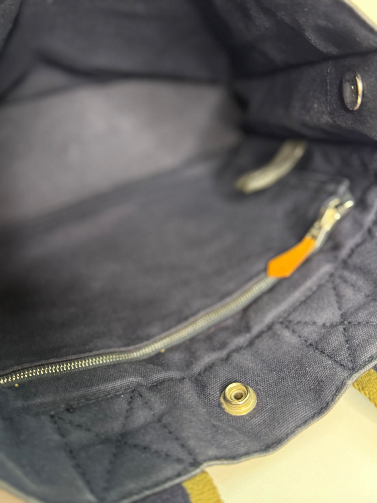Pre-owned Hermes Toile Fourre-Tout PM