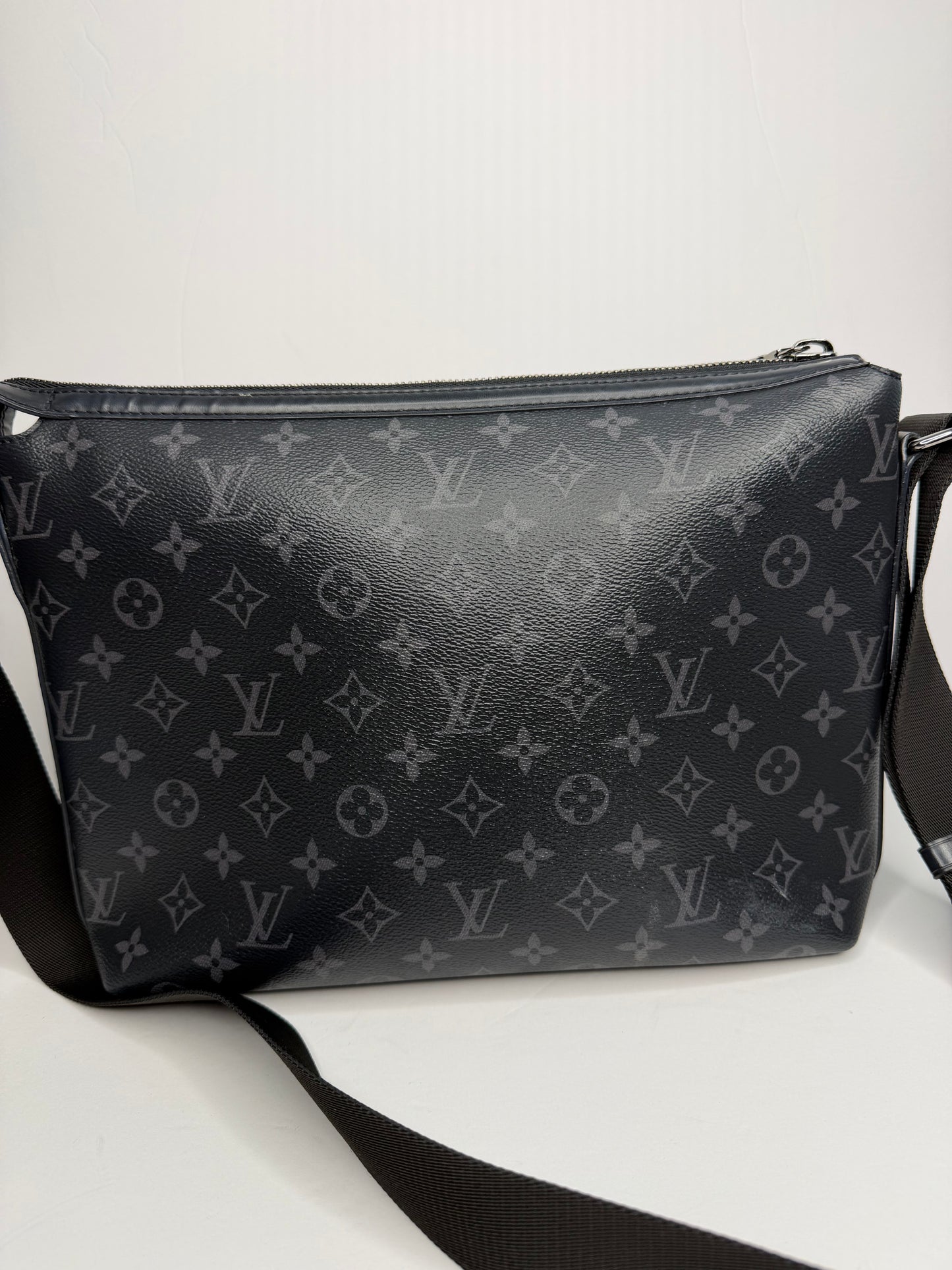 Pre-owned Louis Vuitton Monogram Eclipse Odyssey Messenger PM