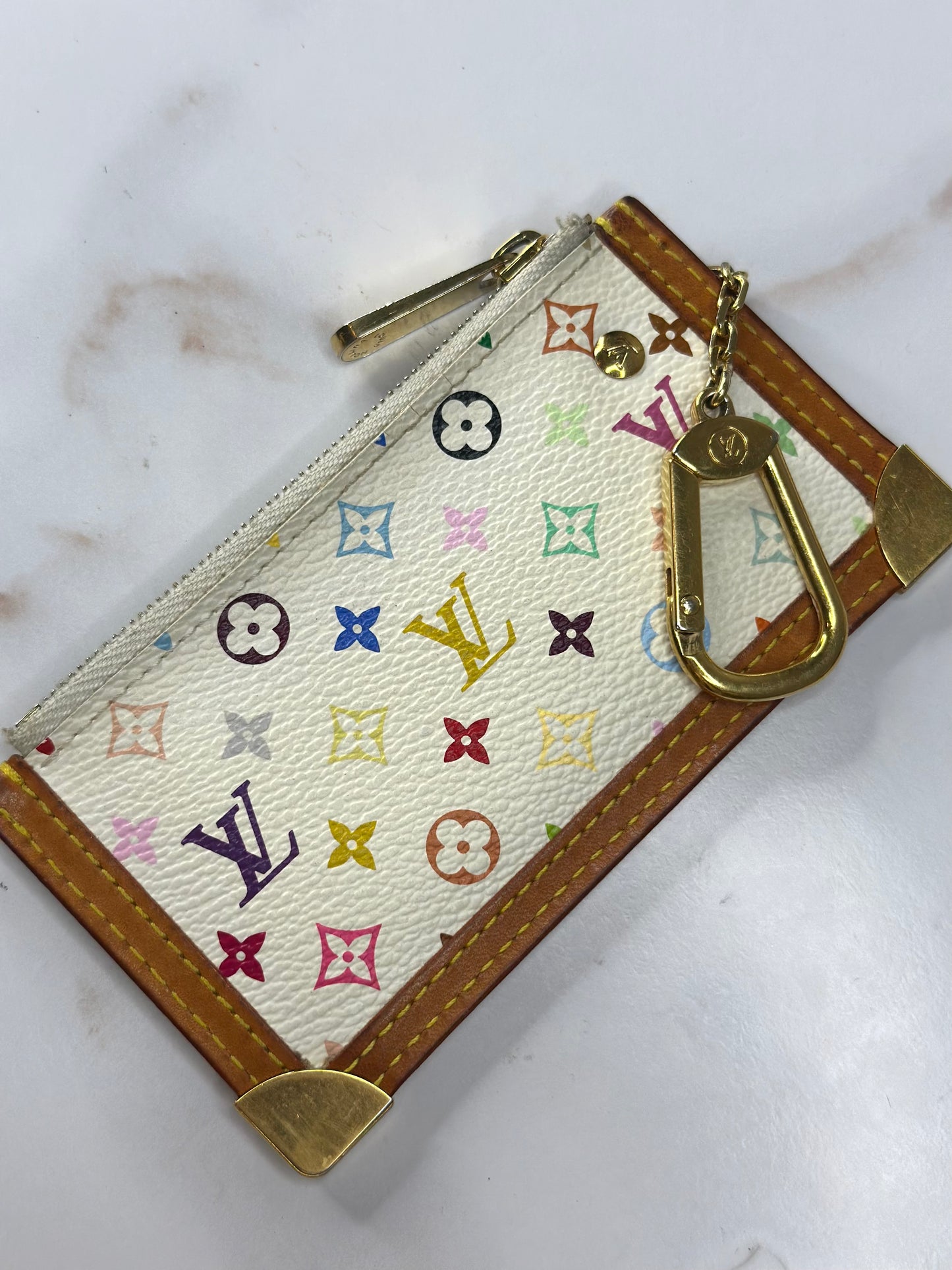 Pre-owned Louis Vuitton x Takashi Murakami vintage key cles