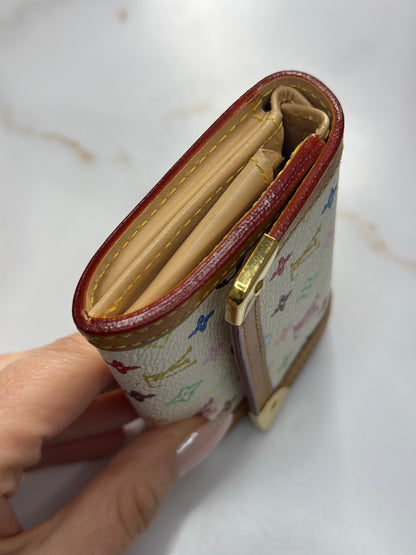 Pre-owned Louis Vuitton x Takashi Murakami multicolor monogram card case