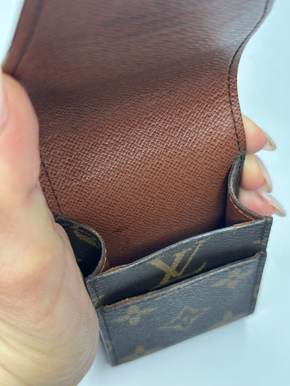Pre-owned Louis Vuitton monogram canvas Etui case